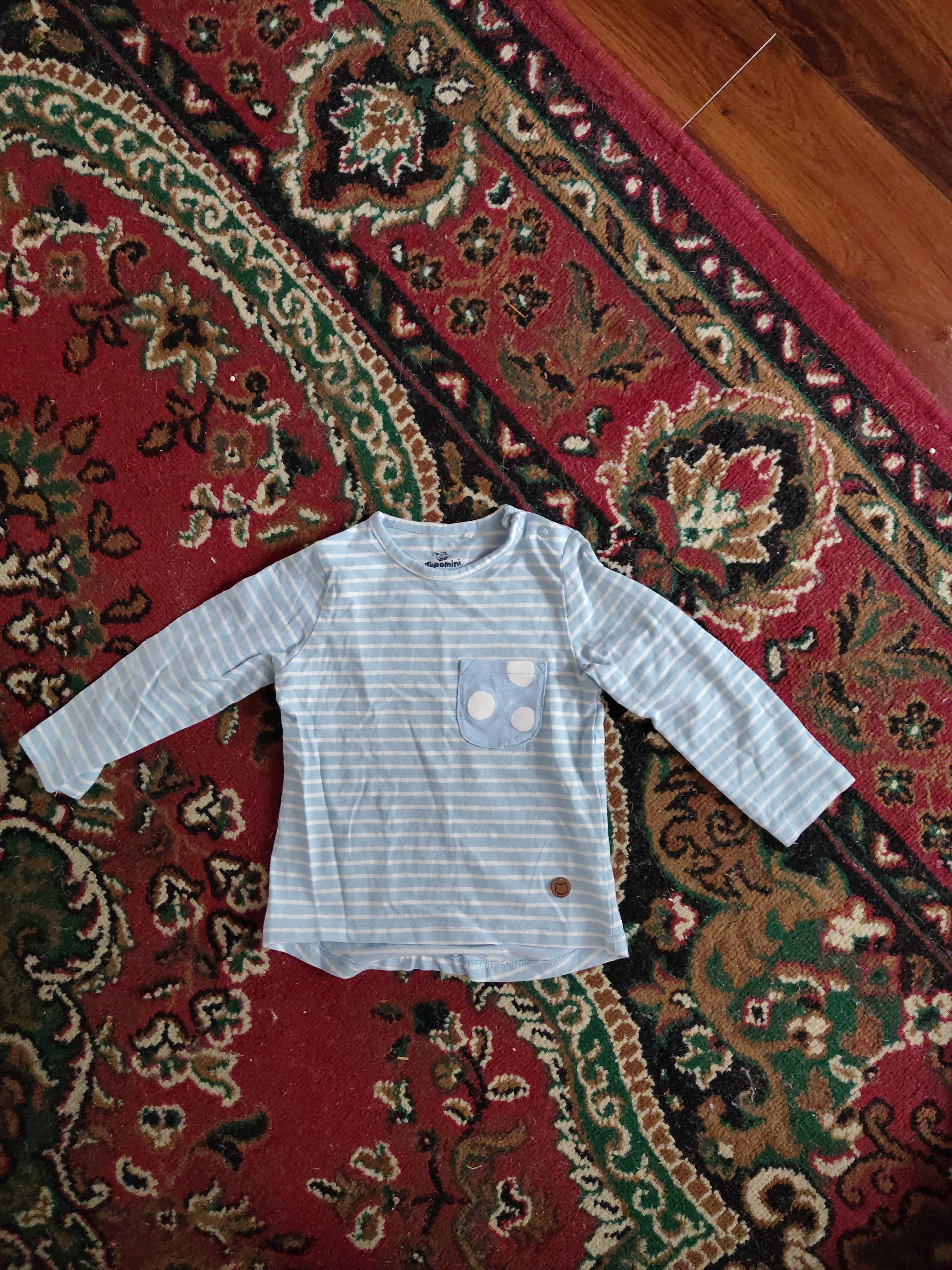 Langarmshirt gestreift