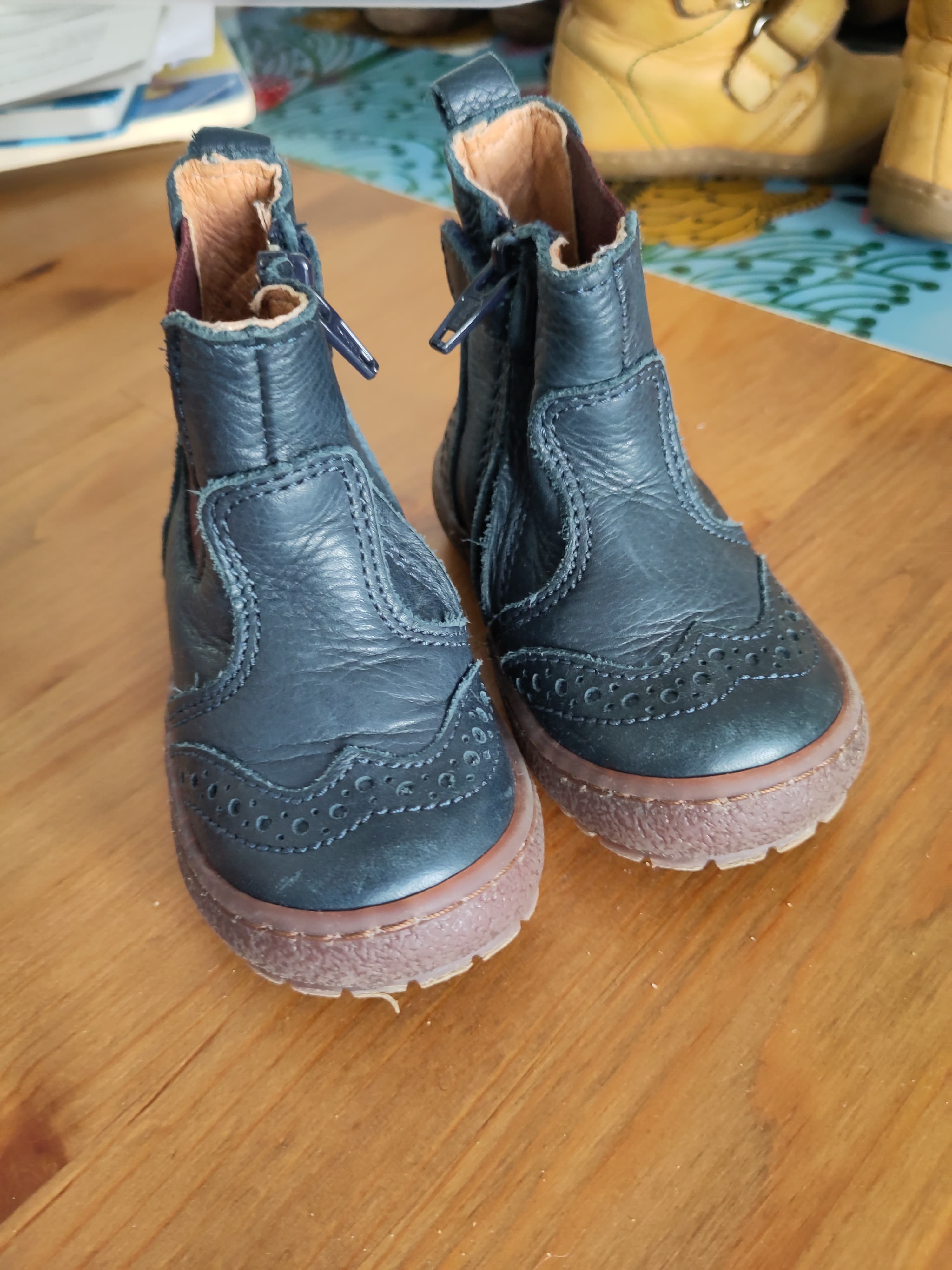 Bisgaard Lederstiefel Gr. 21